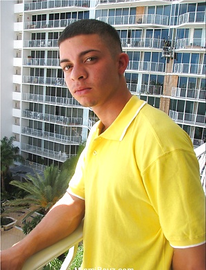 Straight uncut latin boy Jose