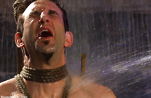 Christian Wilde and Van Darkholme use and abuse Jason Miller and Chad Rock during a live show.
