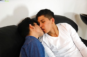 Latino boys Dylan Done and Jonas Bautista fuck after a date in the city. by BoyFun image 5