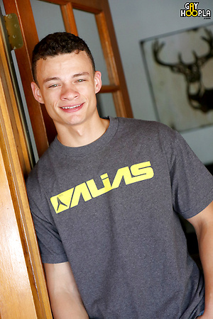Uncut Jock Rico Vega Jerks Off by Gayhoopla image 1