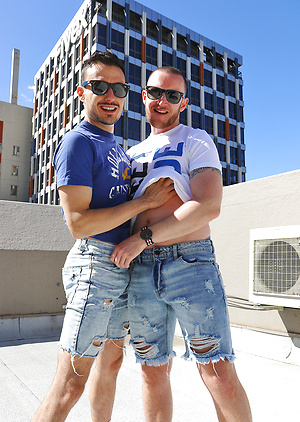 Setting my sexy mate Rick Molina up with Dylan by Bentley Race image 3