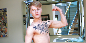 Young Straight & Very Fit Blond Lad Craig