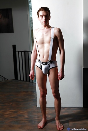 David posing nude by Male Model image 5