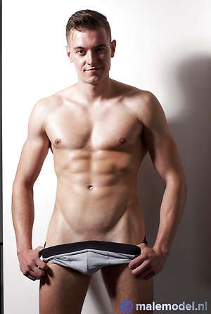 Marc fitness model posing for us by Male Model image 5