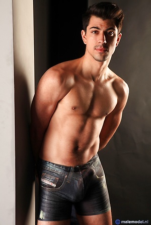 Ruben  posing  for us by Male Model image 1