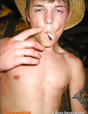 Jeremiah Johnson & Devon in the barn