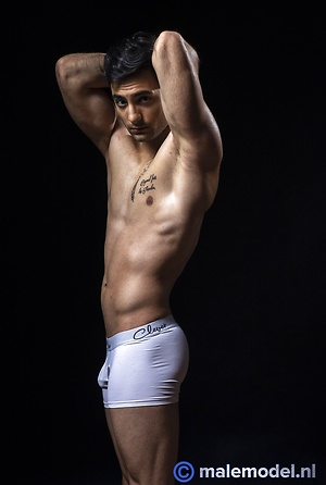 Amiro big guy posing first time by Male Model image 1