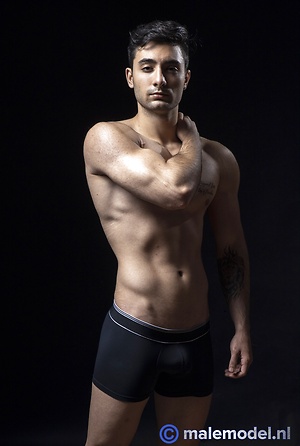 Amiro big guy posing first time by Male Model image 5