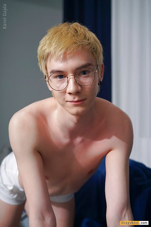 Tight Little Skinny Twink Karol by Doggy Boys image 4