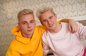 Marcus Paradise and Nick Starlight hardcore anal fucking by BadPuppy image 1