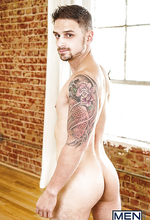 Bearded gay boys Jackson Reed & Eddy Ceetee butt fuck after yoga session by Men image 7