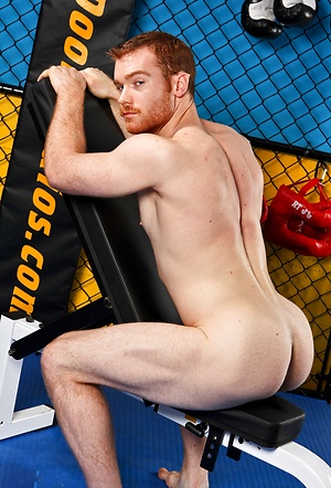 James Jamesson plays with his cock
