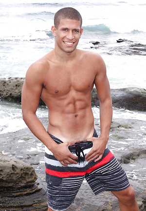 Ricardo jacking off dick