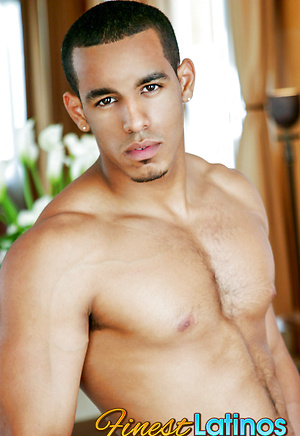 Hot latino stud Joey jerking off