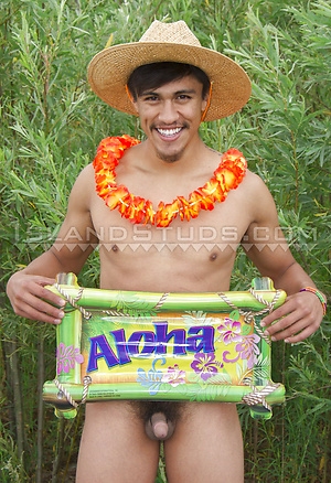 Uncut Guillermo: Cute Happy Soccer Jock Twink, Pees x2, Jogs & Works Nude, Shoots Fountains of Mexican Milk!