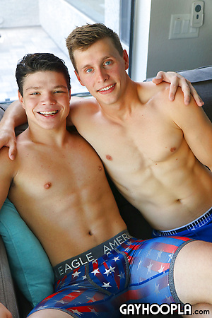 Adrian Monroe Lets 18yo Josh Farve Into That Magic Hole by Gayhoopla image 2