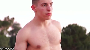 NEW Muscle JOCK Trey Sanders