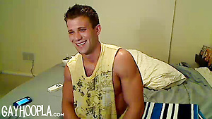 Hairy Sexy Boy Cums by Gayhoopla image 5