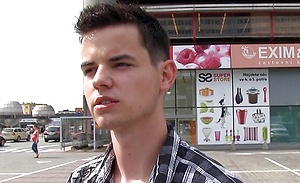 Twink fucks and sucks for money