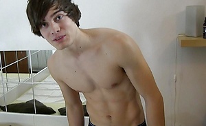 Czech hunter 113.  Cute czech boy gets it all.