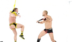 Leo Forte Flogs Dirk Caber by Bound Jocks image 13