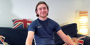 Young Straight Footballer Wanks his Uncut Cock & Bucket Loads of Cum Shoots Everywhere!