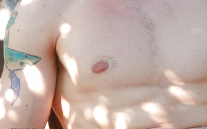 Lean & Ultra Ripped Straight Boarder Troy Shows off his Uncut Rocket Cock! by English Lads image 20