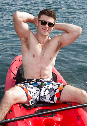 Hot stud Kurtis strokes dick by SeanCody image 3