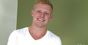 Straight Young Stripper Marcus gets his 1st Man-Handling & Shoots A Big Load!