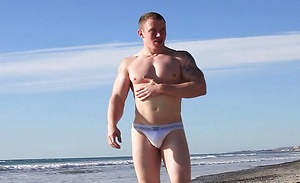 Adam Hardy At The Beach