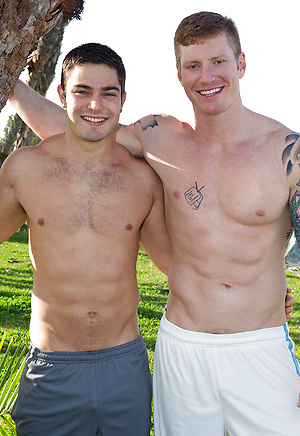 David & Tanner: Bareback by SeanCody image 1