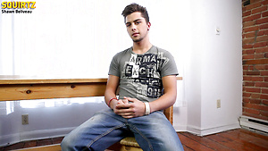Shawn Beliveau jacking off his uncut dick by Squirtz image 12