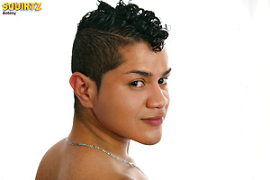 Antony strokes uncut latino dick and shoots load by Squirtz image 4