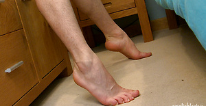 Muscular & Hairy Young Man Briley Shows off himself by English Lads image 5