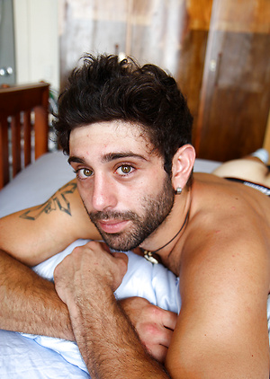 Straight Aussie Mates - Adam El Shawar's first porn shoot by Bentley Race image 4