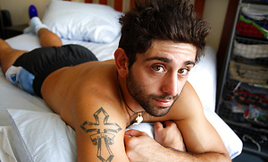 Straight Aussie Mates - Adam El Shawar's first porn shoot by Bentley Race image 10
