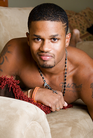 Ricky strokes his ebony dick by Southern Strokes image 11