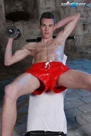 Sportladz: Mike James Gets Two Bare Dicks Up His Ass When A Workout Session Turns Hot &amp; Sticky! by Staxus image 4