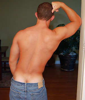 Uncut Muscular Top by College Dudes image 2