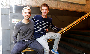 Aussie mates Cody and Reece hooking up