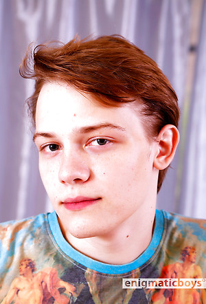 Sexy russian twink shows his penis and bubble ass by Enigmatic Boys image 1