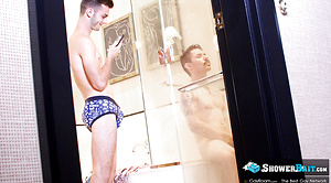 Teen Twink Shower Romp - Zak Bishop, Vincent James by Shower Bait image 4
