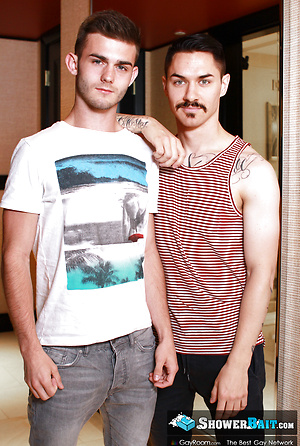 Teen Twink Shower Romp - Zak Bishop, Vincent James by Shower Bait image 5