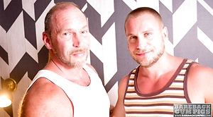 Hans Berlin and Randy Harden by Bareback Cum Pigs image 1